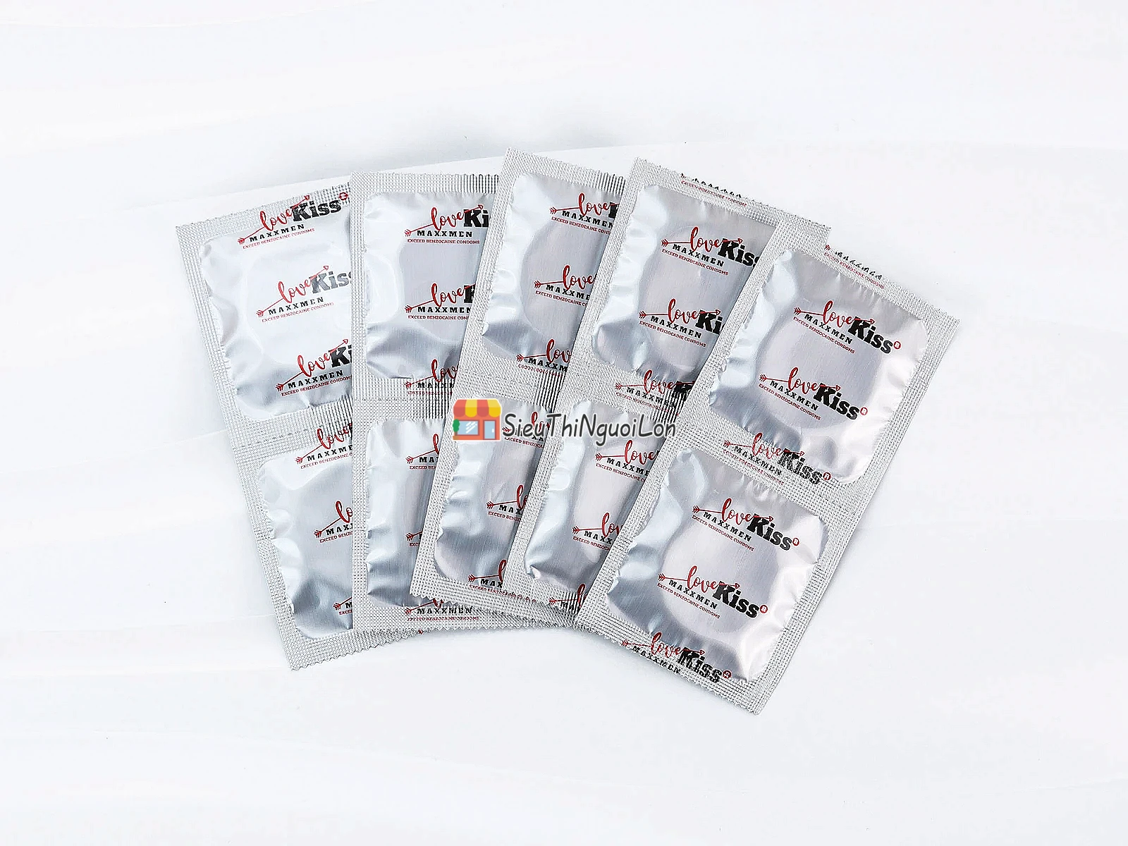 Bao cao su LOVE KISS Vanilla – siêu mỏng, hương vani