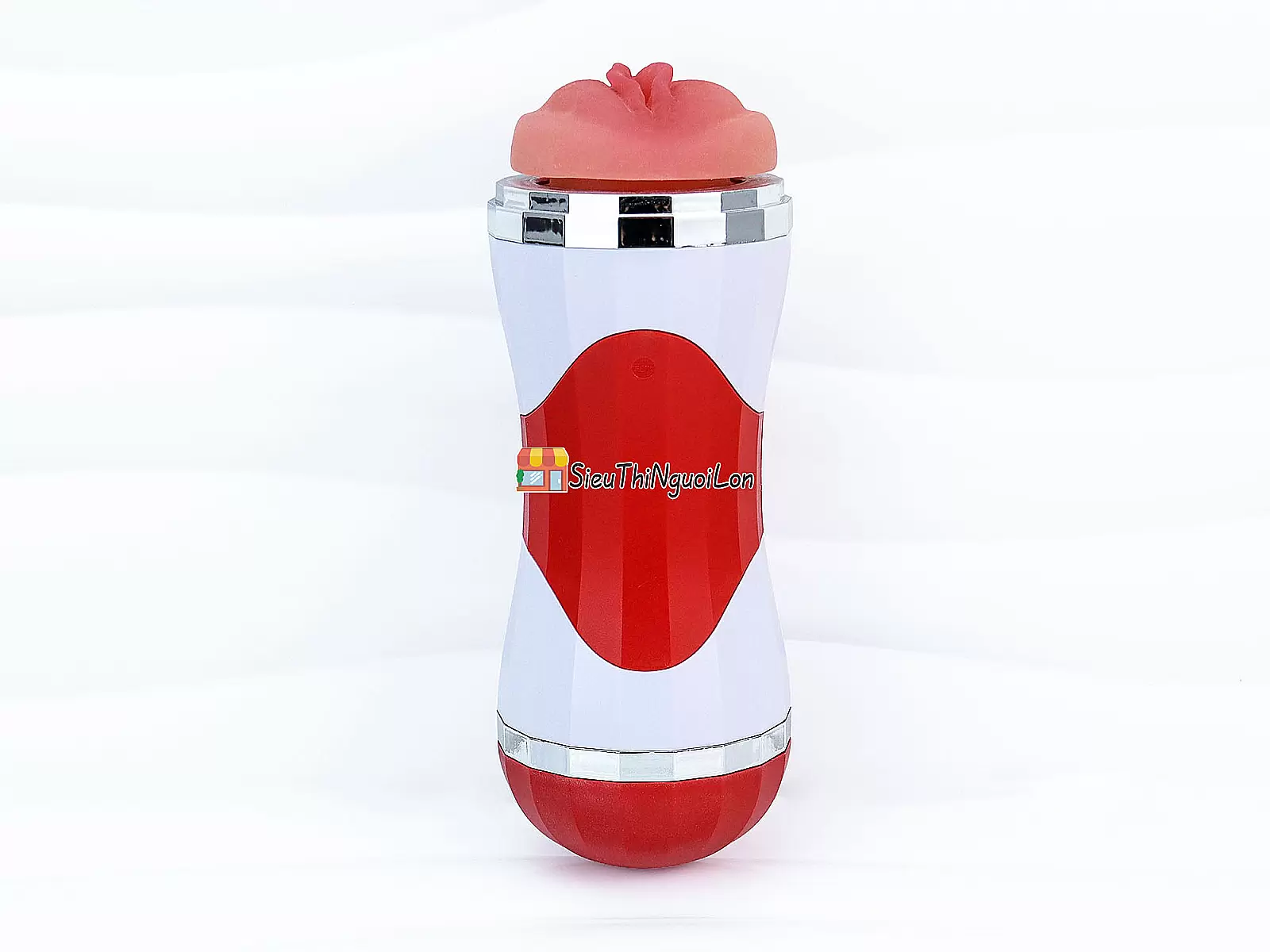 Âm đạo giả cốc Double Head 2 đầu âm đạo và miệng silicon không rung