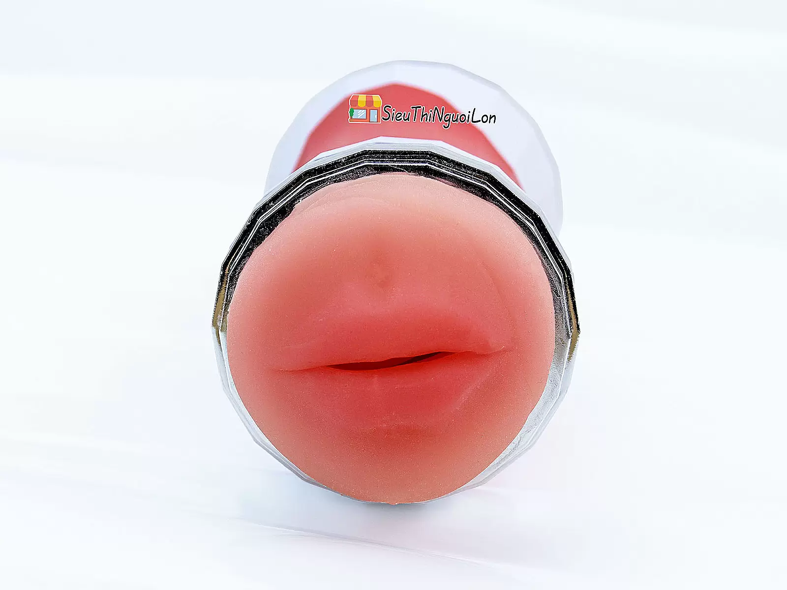 Âm đạo giả cốc Double Head 2 đầu âm đạo và miệng silicon không rung