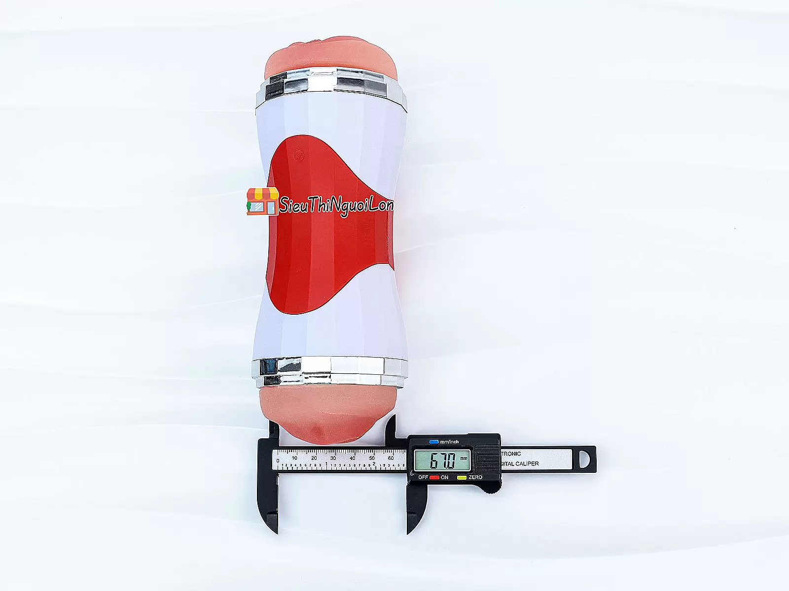 Âm đạo giả cốc Double Head 2 đầu âm đạo và miệng silicon không rung