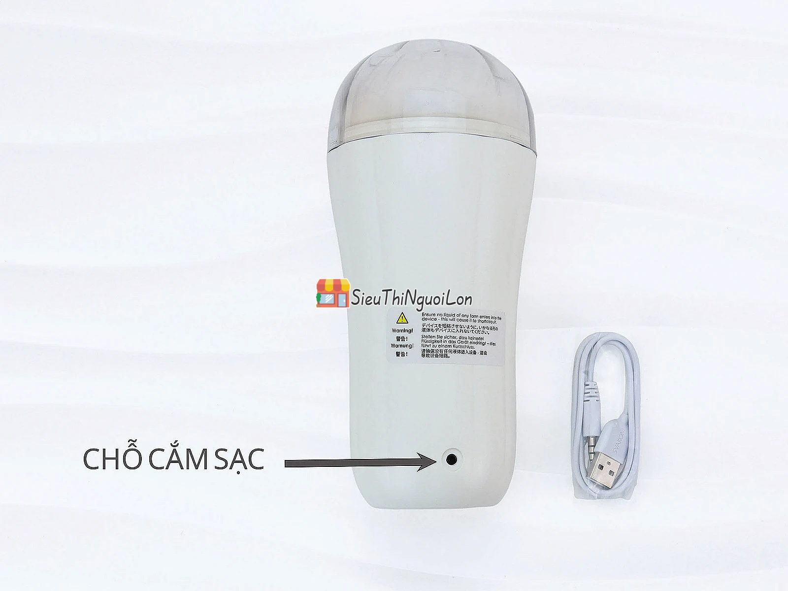 Âm đạo giả Svakom Robin – rung tự động, pin sạc chính hãng