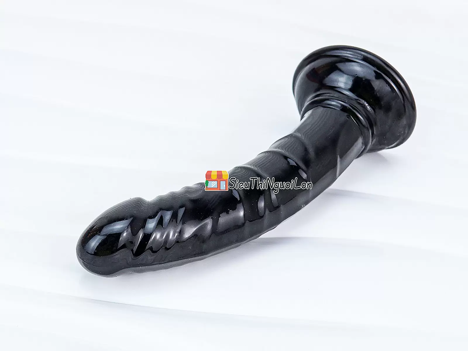 Cu giả có đế uốn cong silicon màu đen
