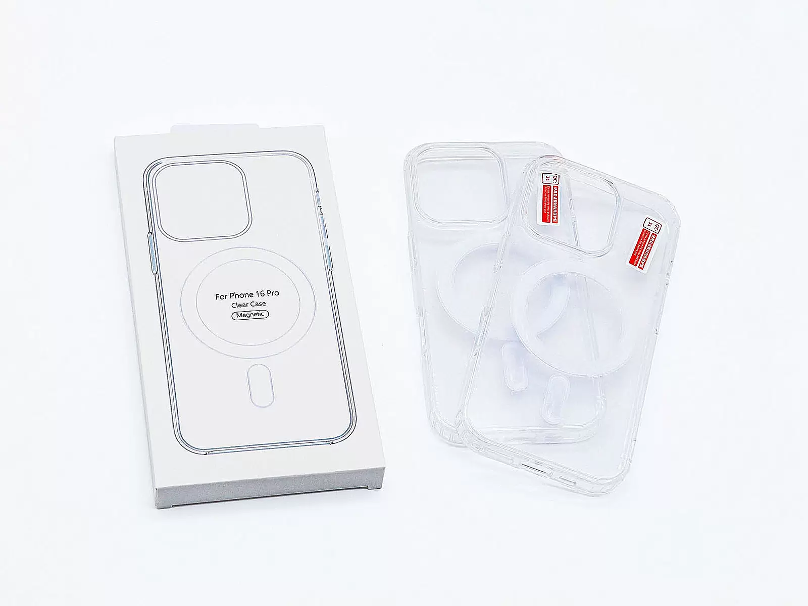 Ốp lưng Clear Case MagSafe iPhone 16 – trong suốt chống sốc