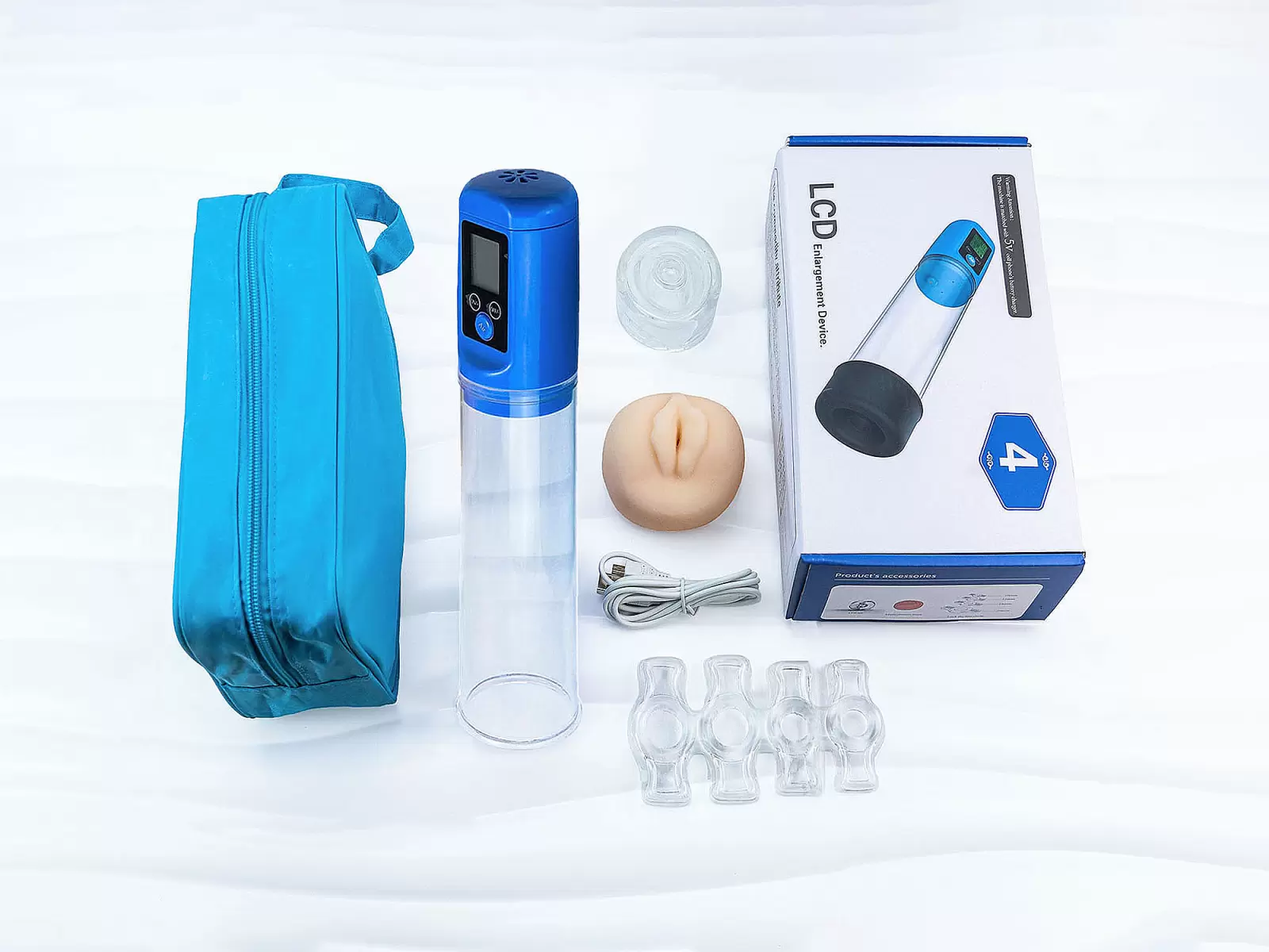 Máy tập to dương vật LG-108 – tự động hút chân không