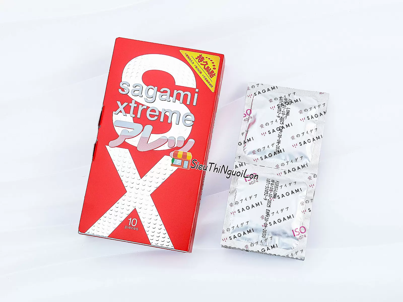 Bao cao su có gai Sagami Xtreme Feel Long 10 bao