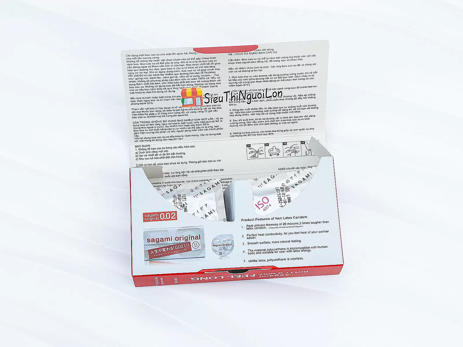 Bao cao su có gai Sagami Xtreme Feel Long 10 bao