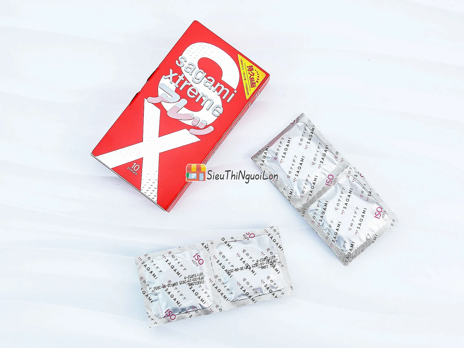 Bao cao su có gai Sagami Xtreme Feel Long 10 bao