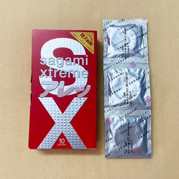 Bao cao su có gai Sagami Xtreme Feel Long 10 bao