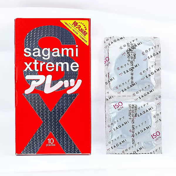 Bao cao su Sagami Xtreme Feel Long 10 bao – gai kéo dài