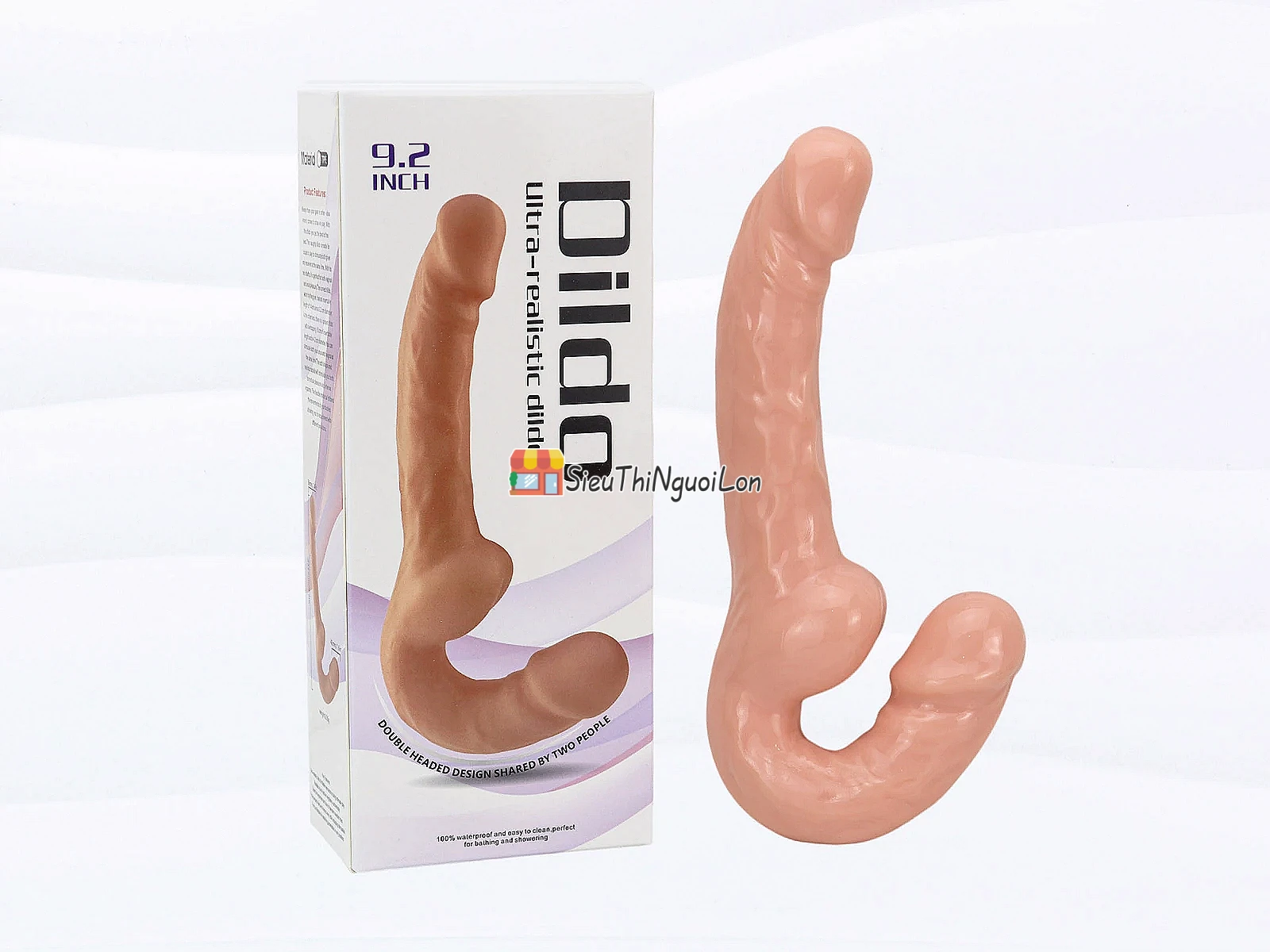 Cu giả silicon 2 đầu size lớn – cho lesbian 40cm