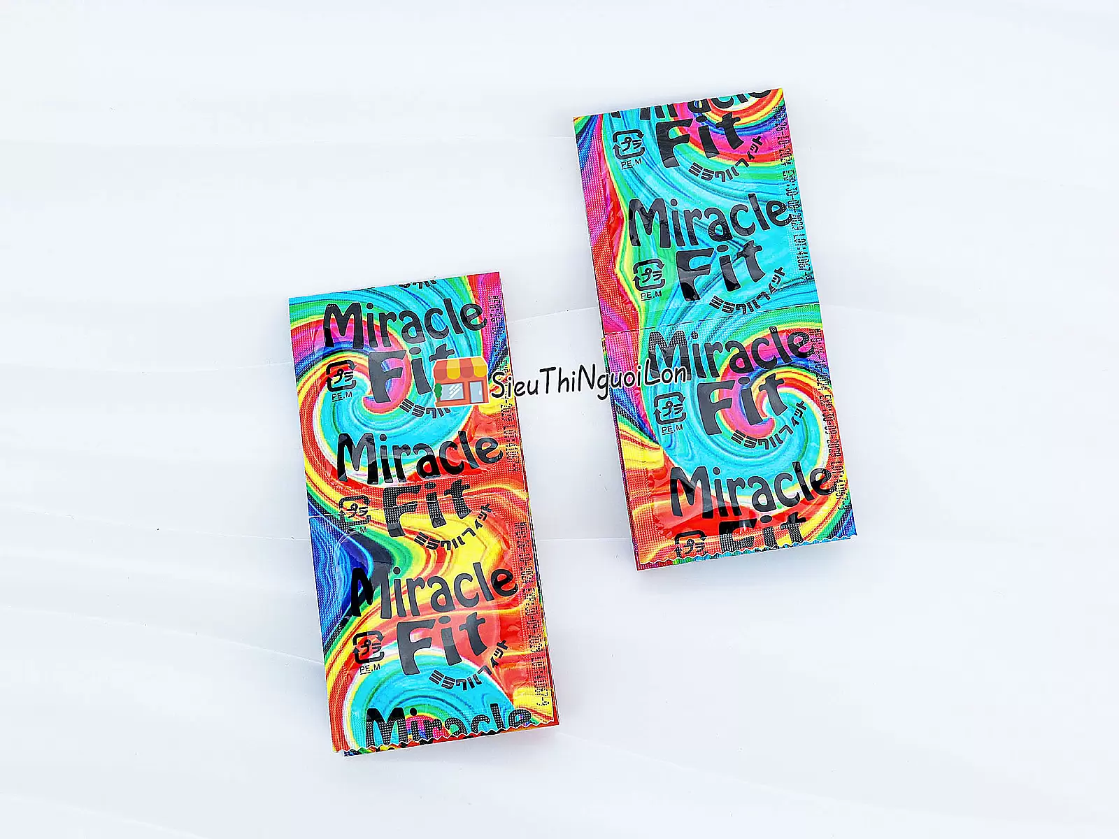 Bao cao su Sagami Miracle Fit cỡ 49mm siêu mỏng hộp 10 bao