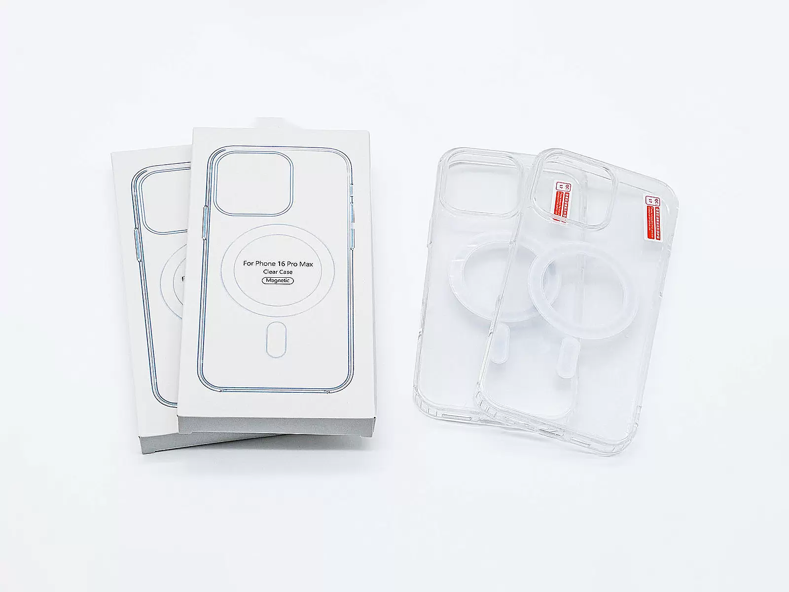 Ốp lưng Clear Case MagSafe iPhone 16 Pro – trong suốt