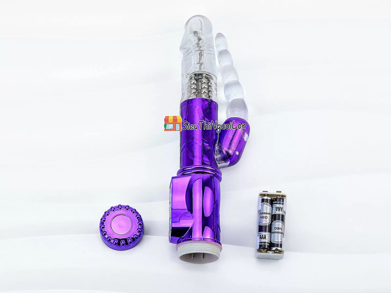 Dương vật giả đa năng Loveaider rung - ngoáy - xoay bi nhiều chế độ