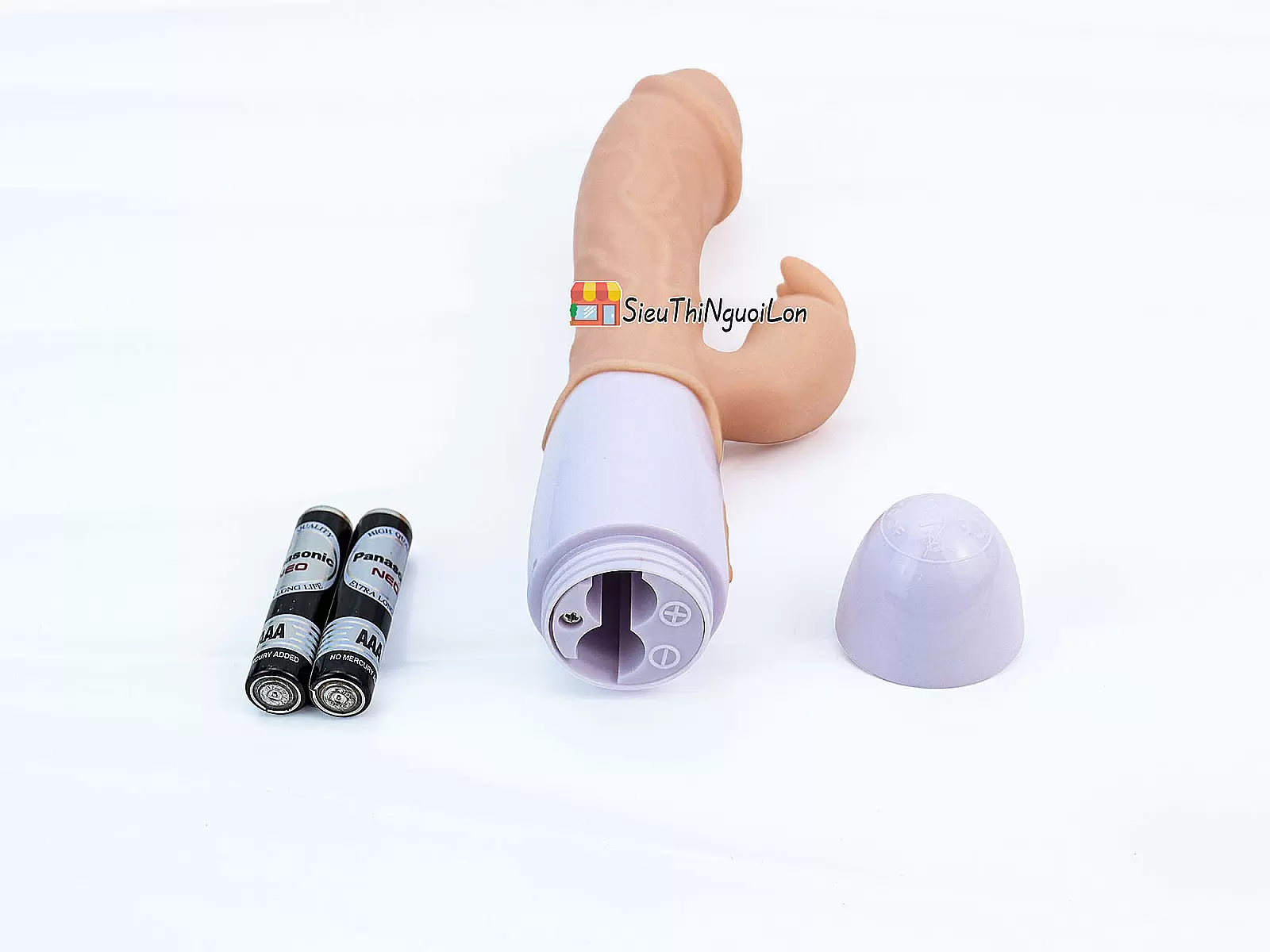 Dương vật giả đa năng có nhánh Easter Bunny rung nhiều chế độ