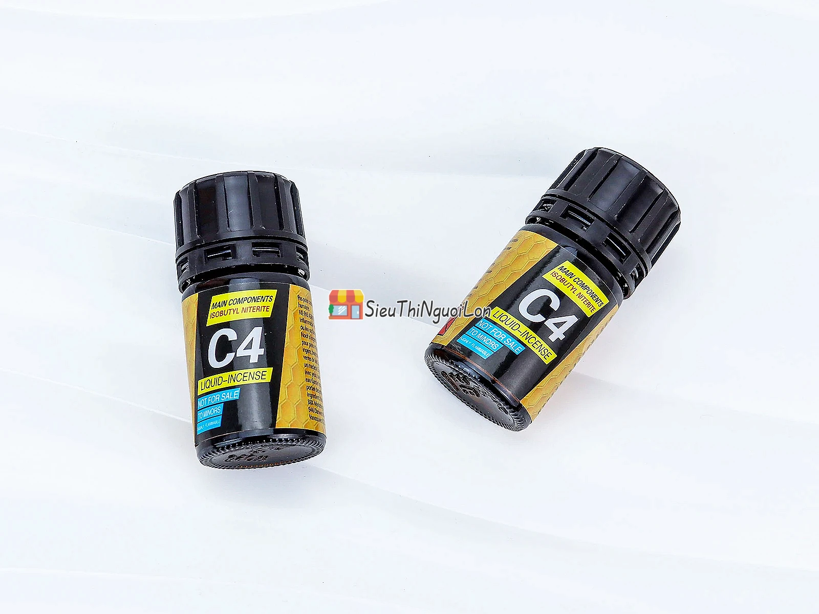 Chai hít C4 Liquid Incense 40ml – hưng phấn mạnh, chai lớn