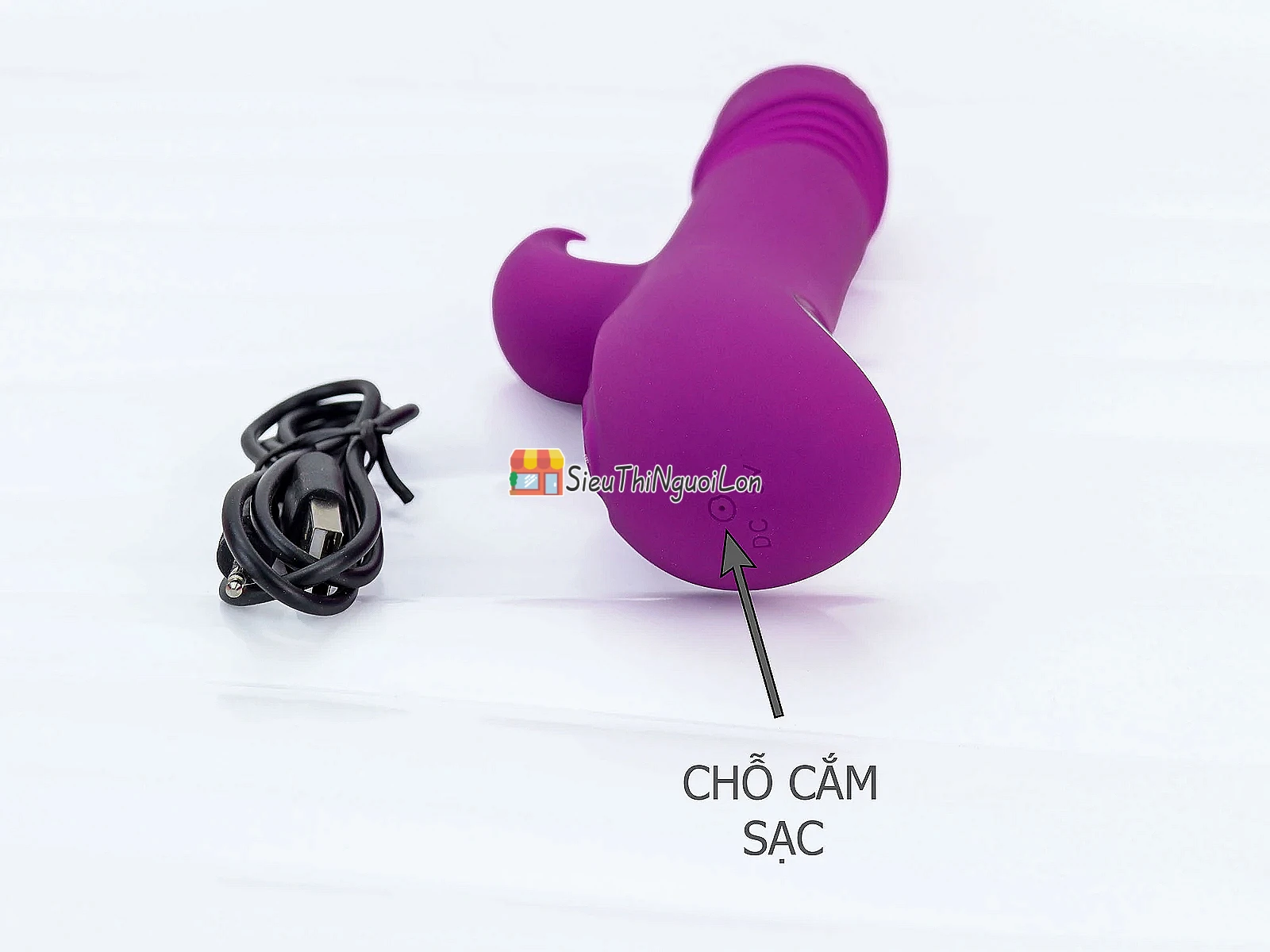 Cu giả đa năng Ella – rung thụt ngoáy, pin sạc, phát nhiệt