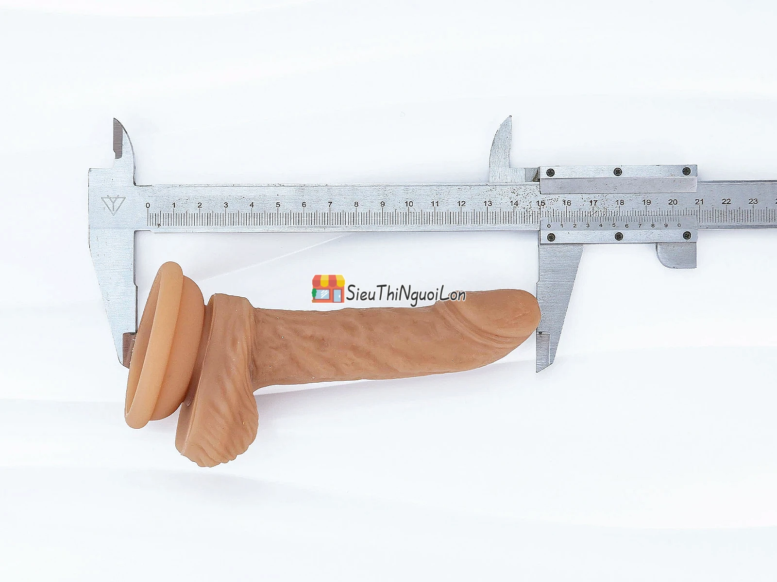 Cu giả có đế siêu mềm The Penis – thân cong, đế hút chắc