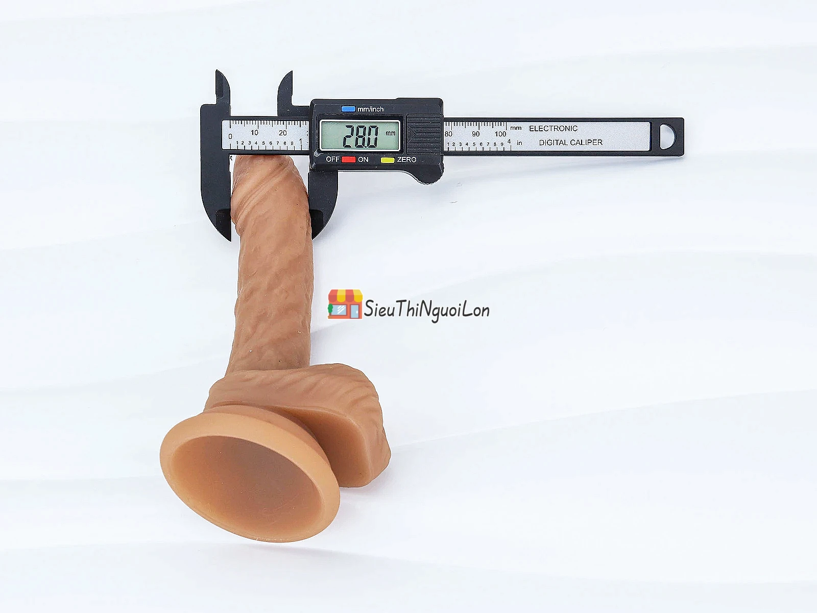 Cu giả có đế siêu mềm The Penis – thân cong, đế hút chắc