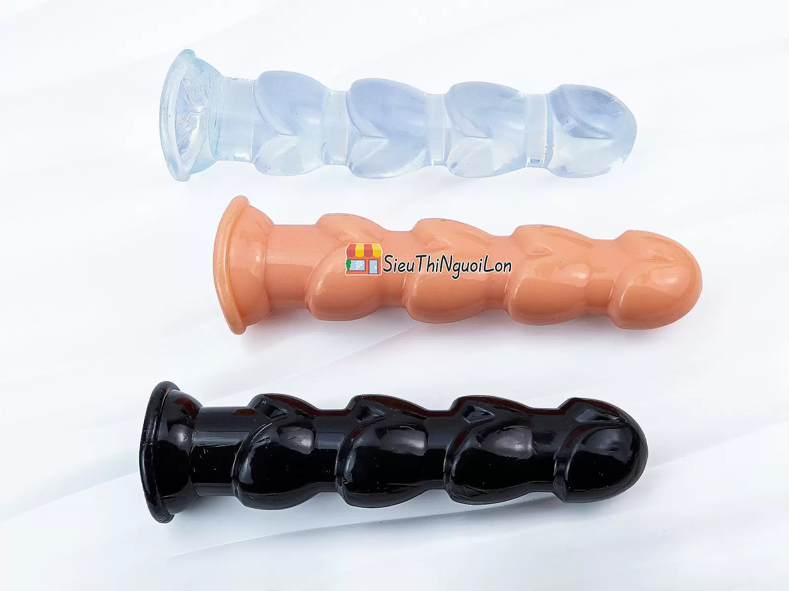 Dương vật giả có đế Pine Tree size khủng 3 màu