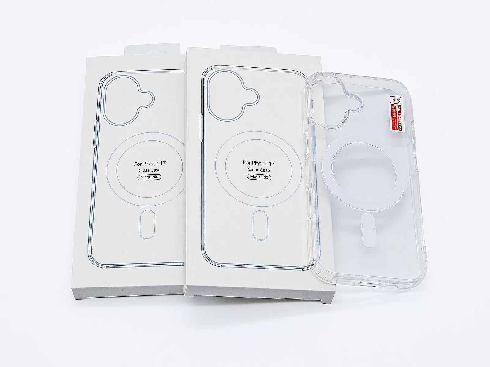 Ốp lưng Clear Case Magnetic trong suốt dành cho iPhone 17
