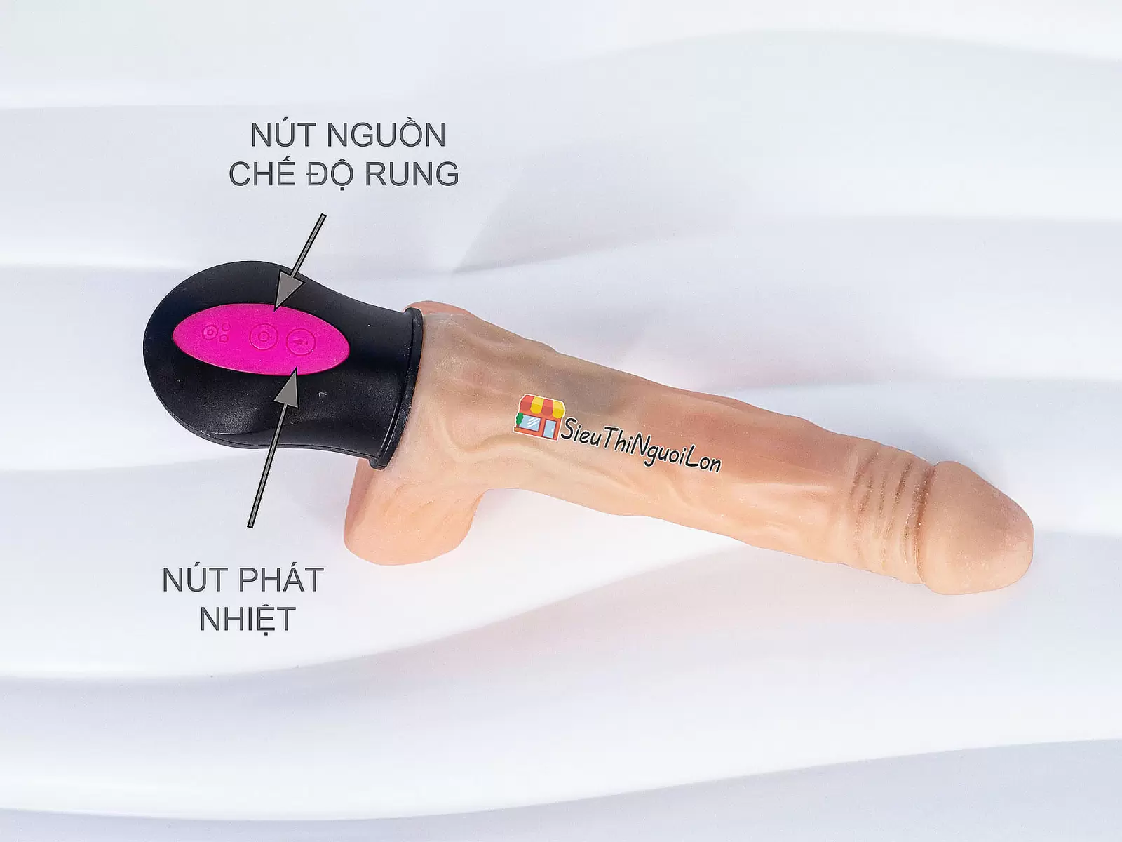 Cu giả đa năng XL912 rung, phát nhiệt pin tích hợp