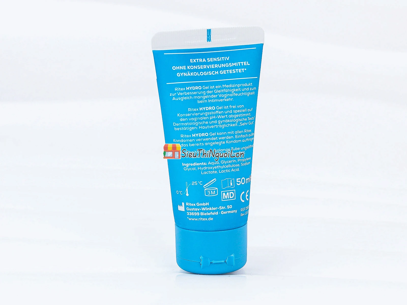 Gel bôi trơn Ritex HYDRO Extra Sensitive 50ml – nhập khẩu Đức
