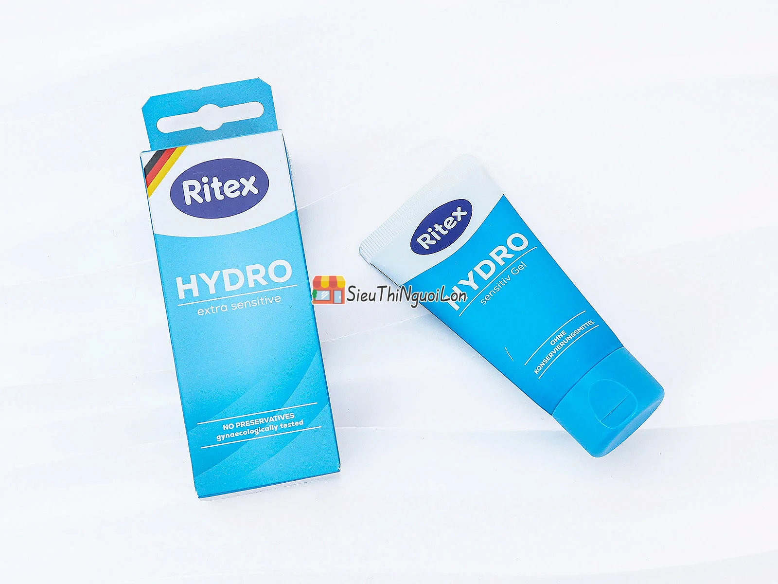 Gel bôi trơn Ritex HYDRO Extra Sensitive 50ml – nhập khẩu Đức