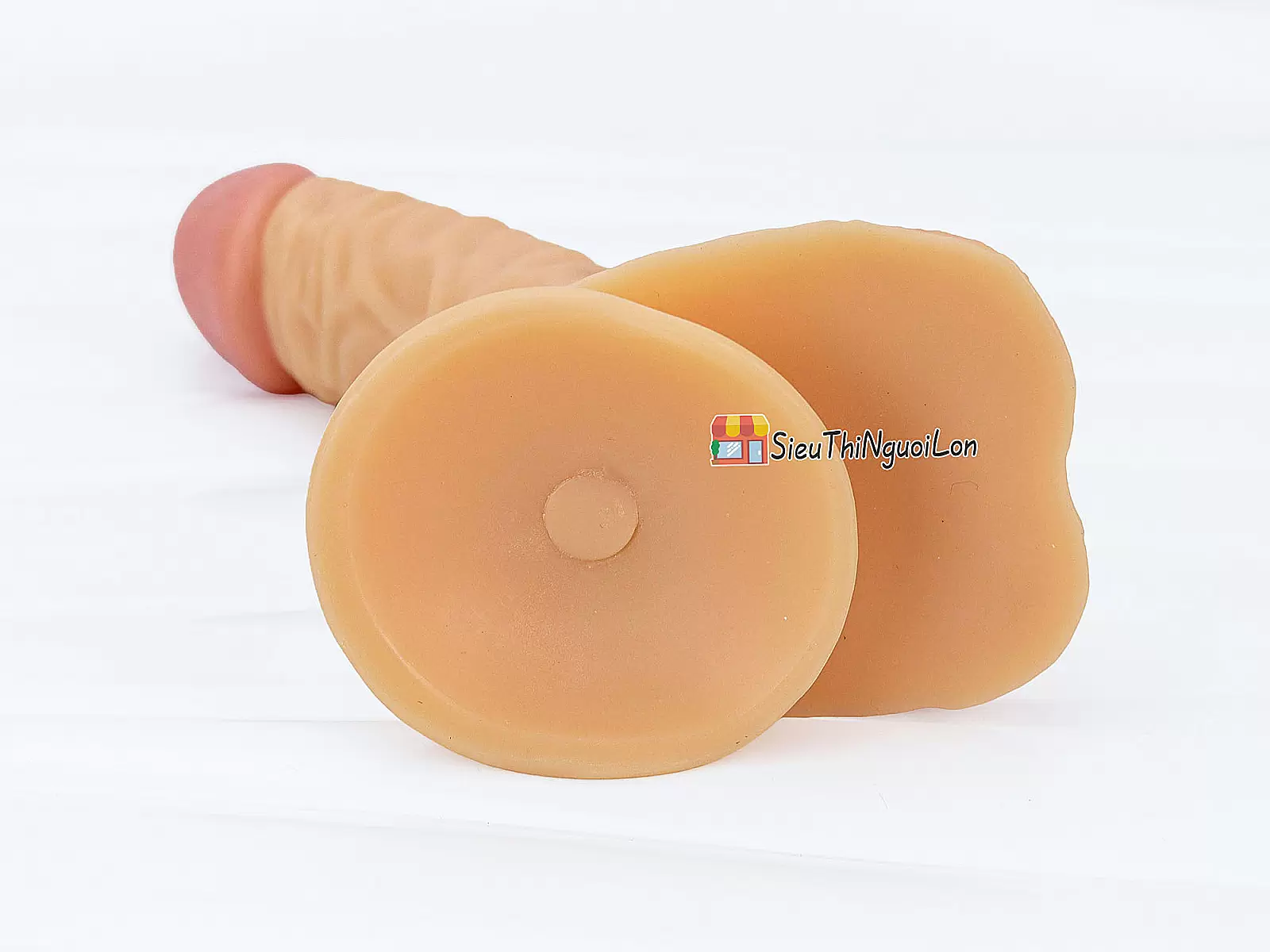Dương vật giả có đế Lovetoy Real Extreme 8.5inch rung kèm điều khiển