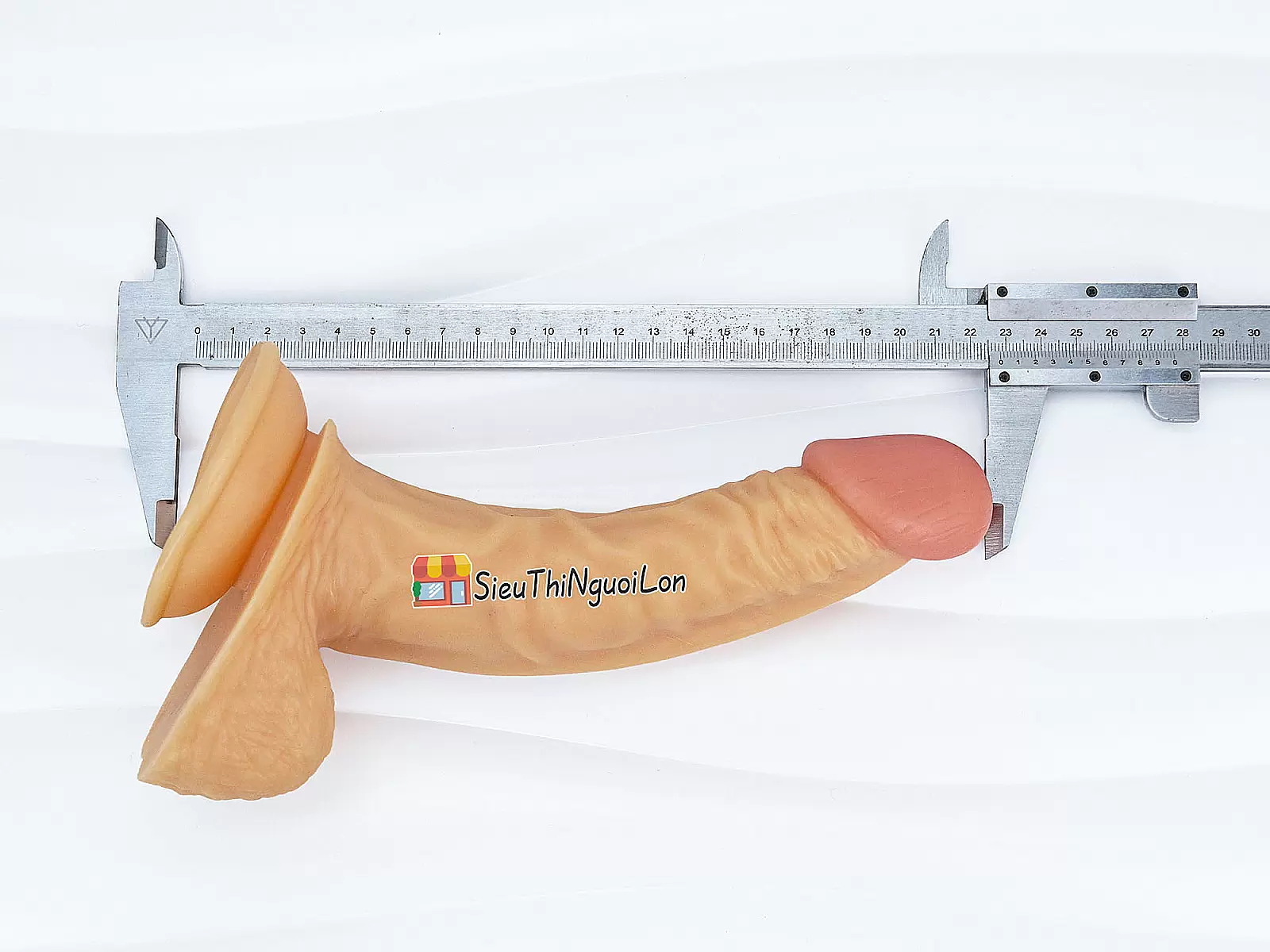 Dương vật giả có đế Lovetoy Real Extreme 8.5inch rung kèm điều khiển
