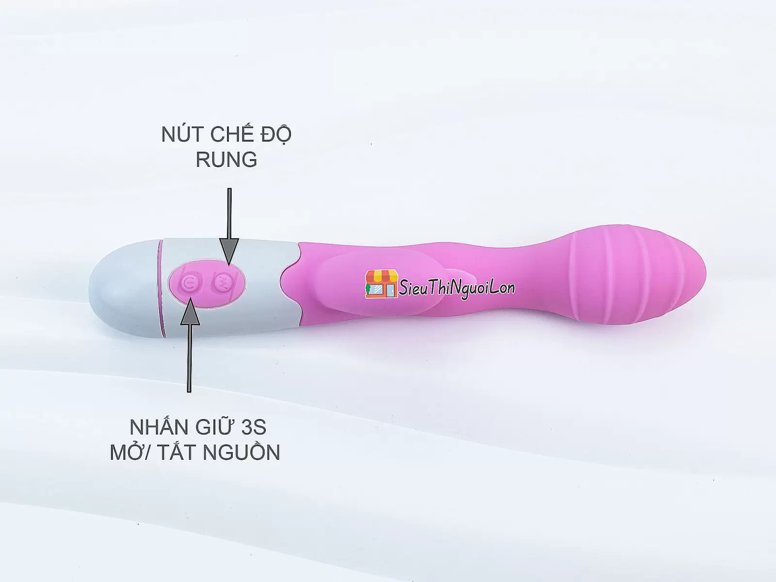 Dương vật giả Snappy nhánh gai mềm rung nhiều chế độ