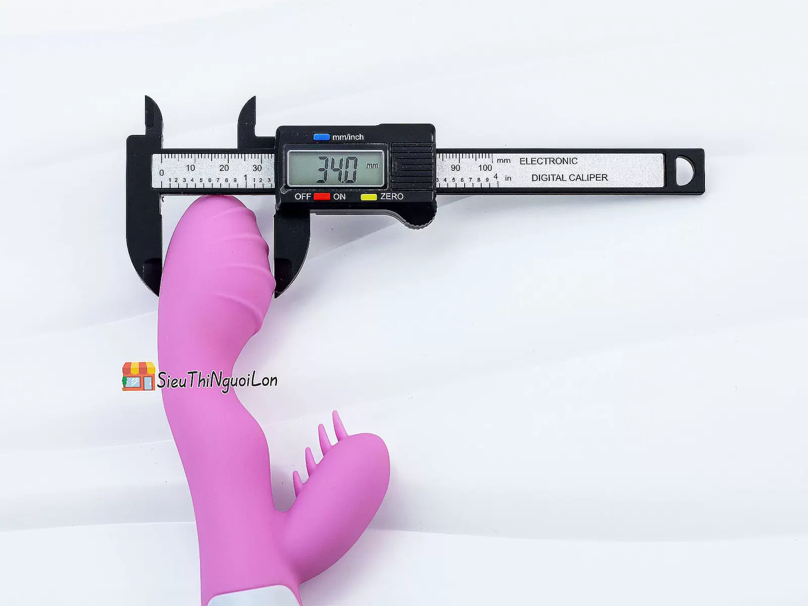 Dương vật giả Snappy nhánh gai mềm rung nhiều chế độ