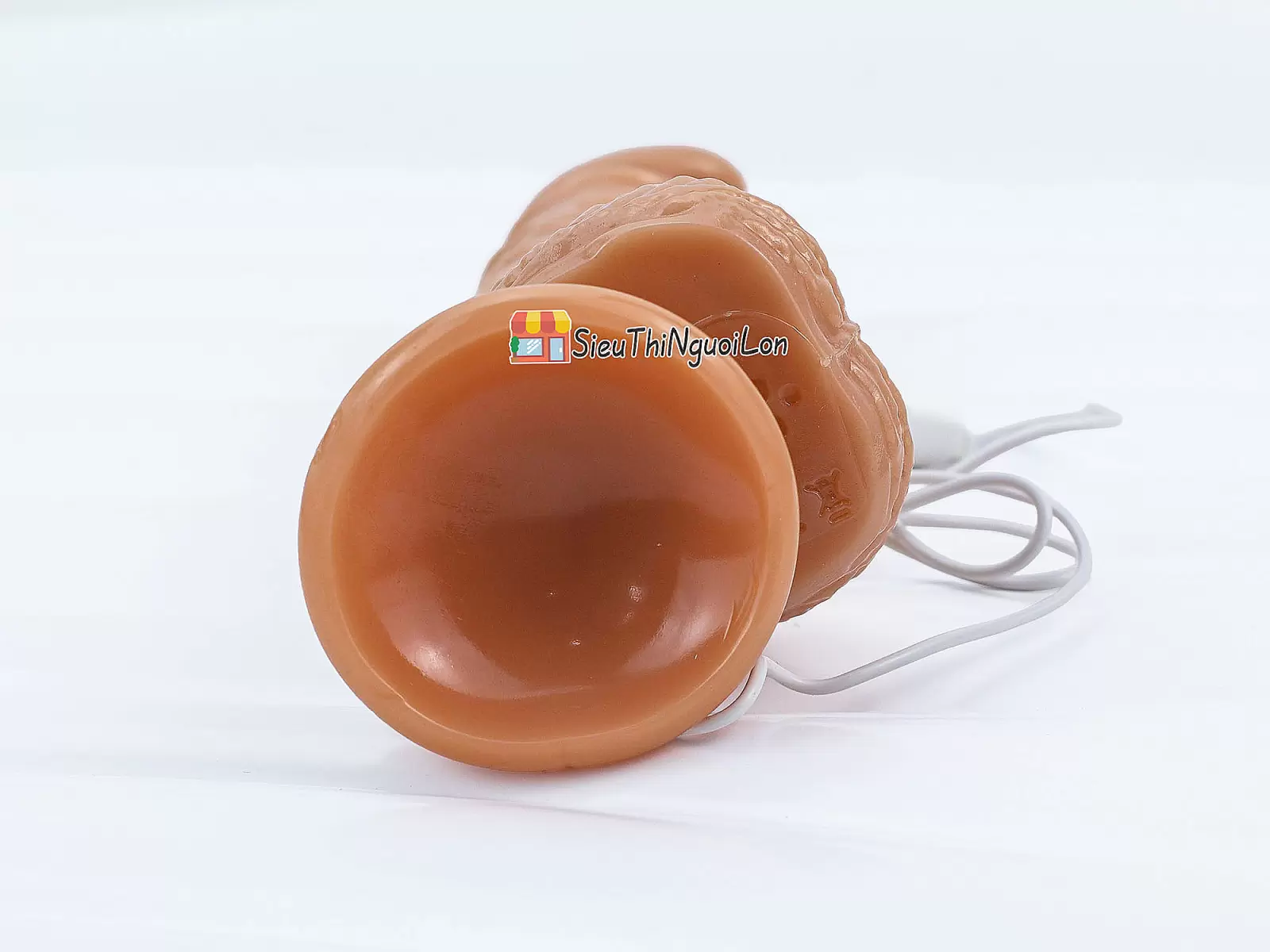 Dương vật giả có đế Spark Wand kèm điều khiển