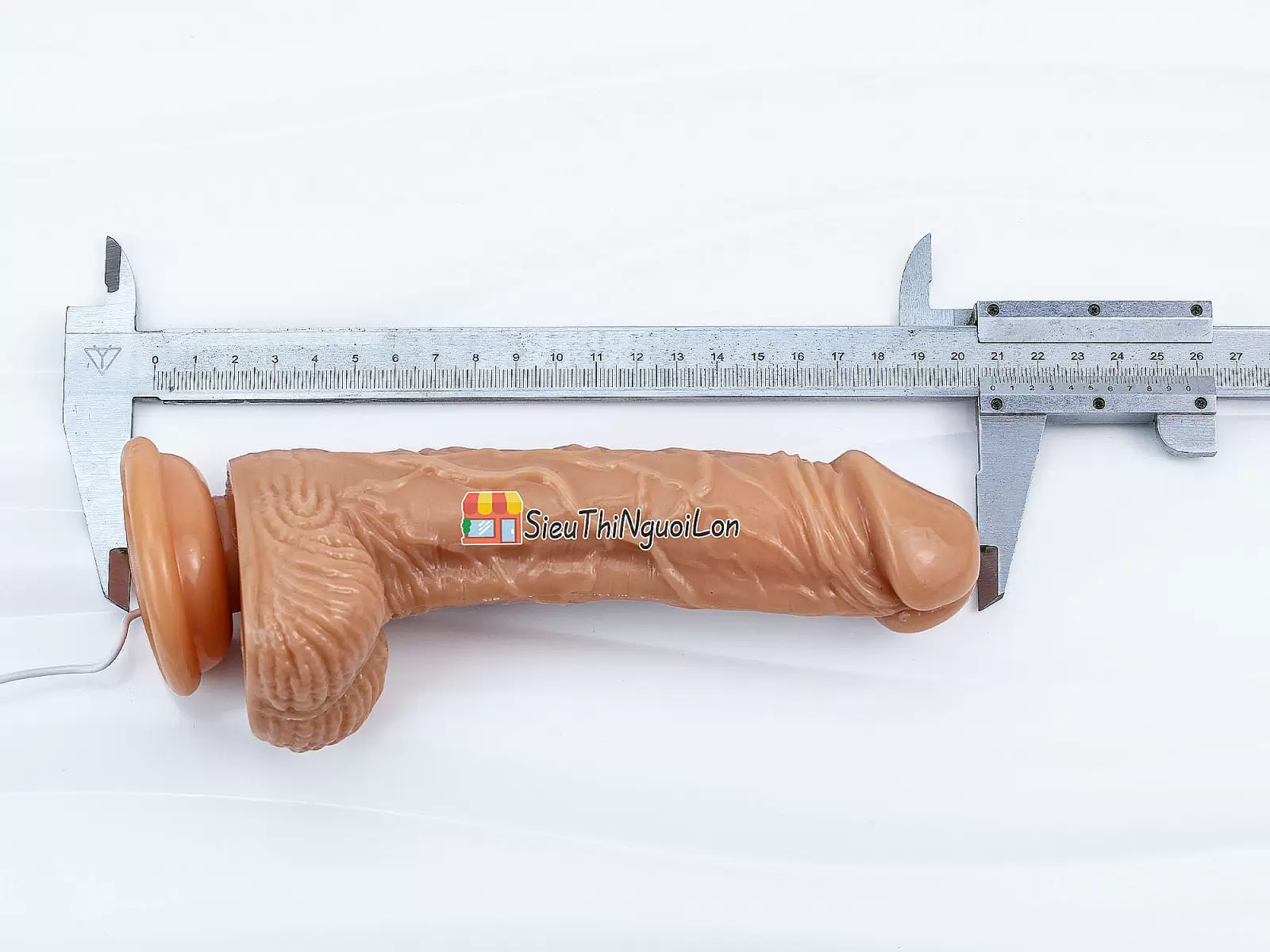 Dương vật giả có đế Spark Wand kèm điều khiển