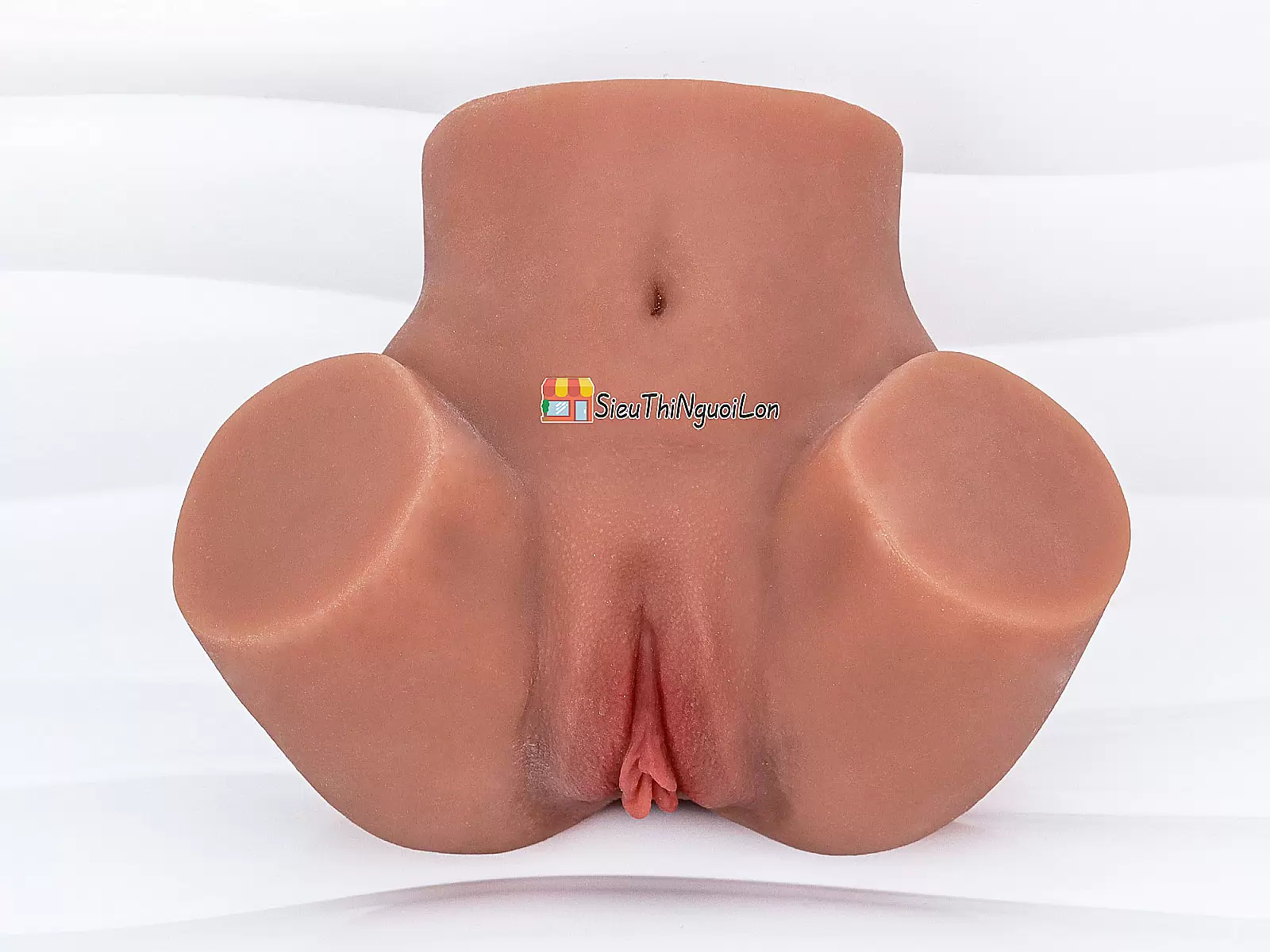 Bướm giả chổng mông nâu silicon siêu mềm nhỏ gọn