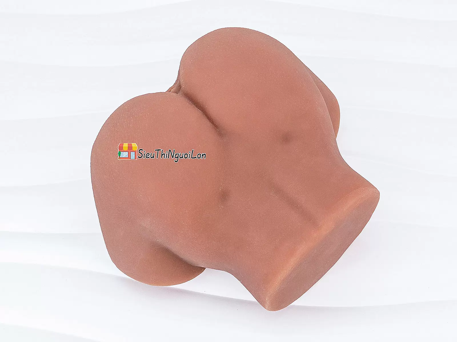 Bướm giả chổng mông nâu silicon siêu mềm nhỏ gọn