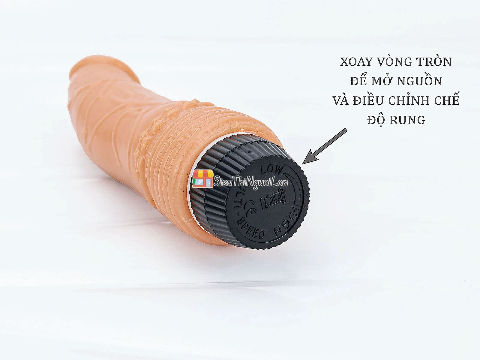 Dương vật giả silicon cong Shaki Sweet
