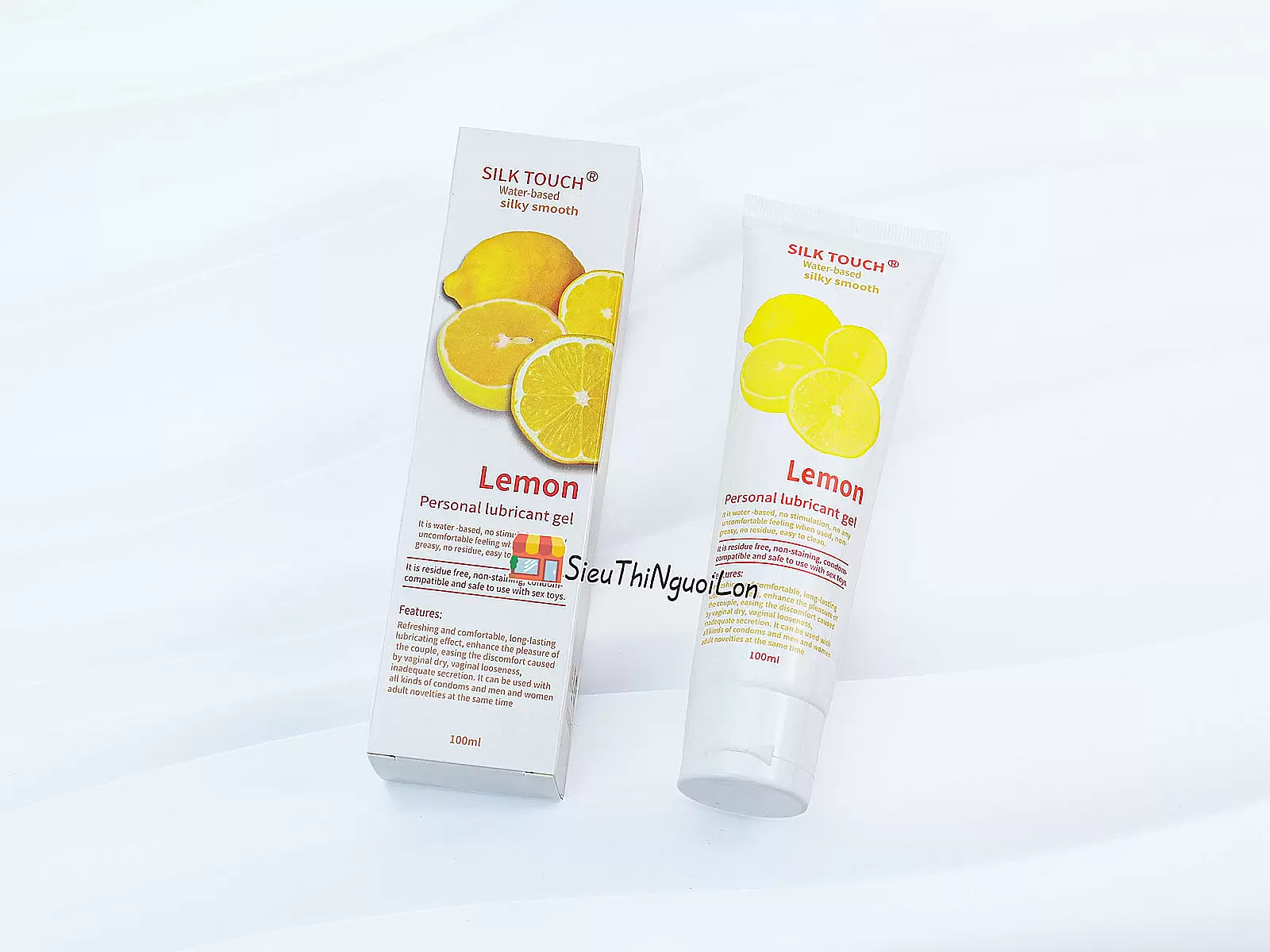 Gel bôi trơn Silk Touch hương chanh 100ml