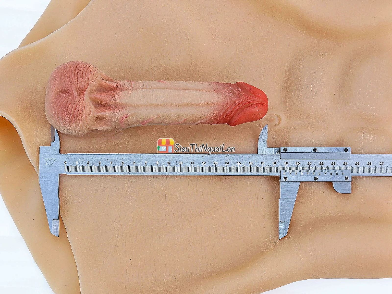 Quần cu giả size to đặc ruột – silicone siêu mềm, có múi