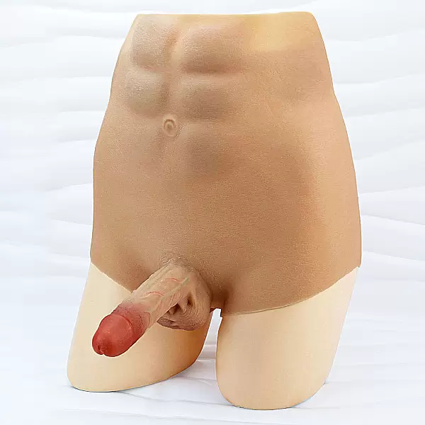 Quần dương vật giả size to đặc ruột siêu mềm có múi