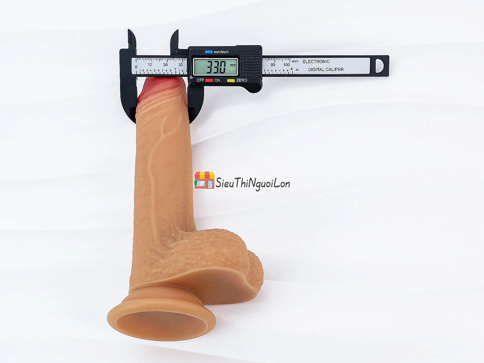 Cu giả có đế Lovetoy Nature Cock 7 inch – có bìu, rất thật