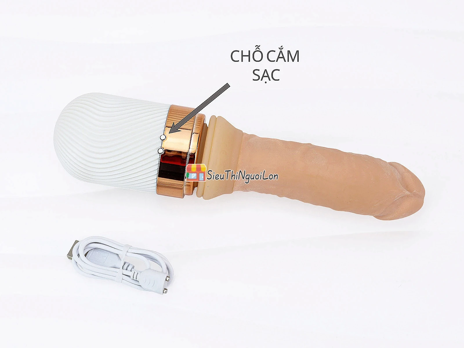 Cu giả tự động Sex Massage – 7 chế độ rung thụt, ngụy trang