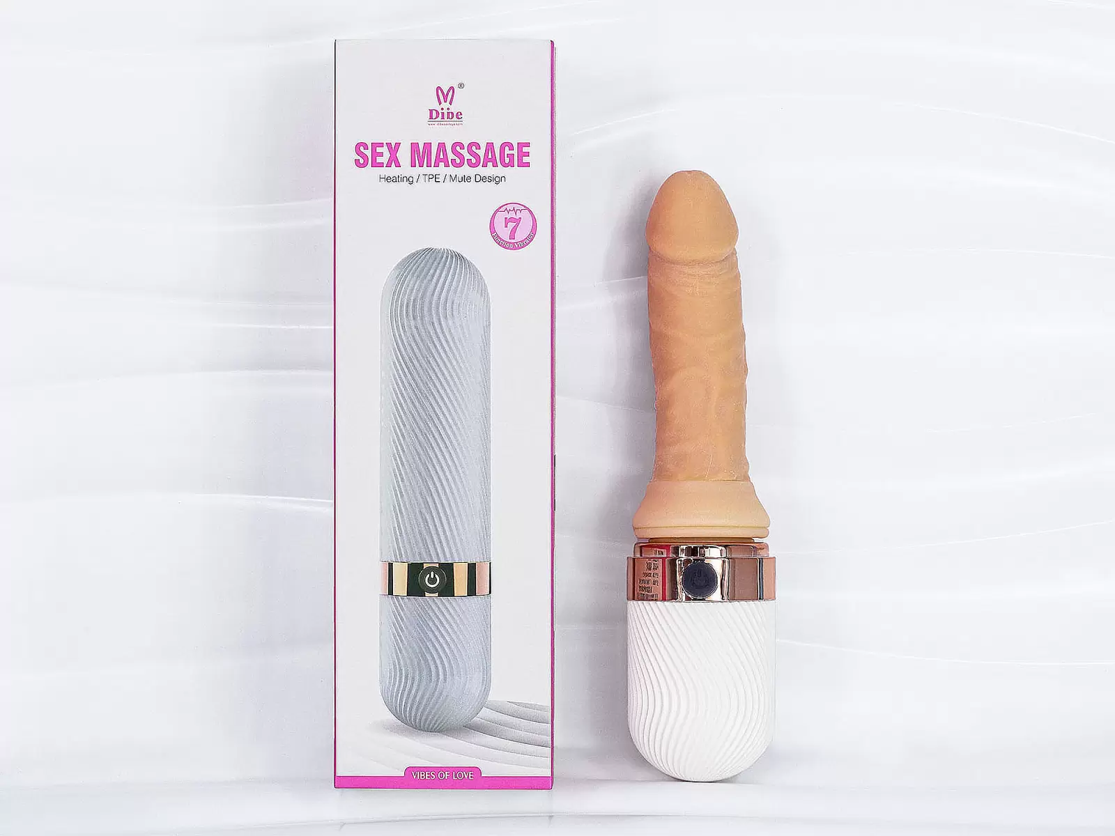 Dương v&acirc;̣t giả tự đ&ocirc;̣ng Sex Massage 7 ch&ecirc;́ đ&ocirc;̣ rung thụt