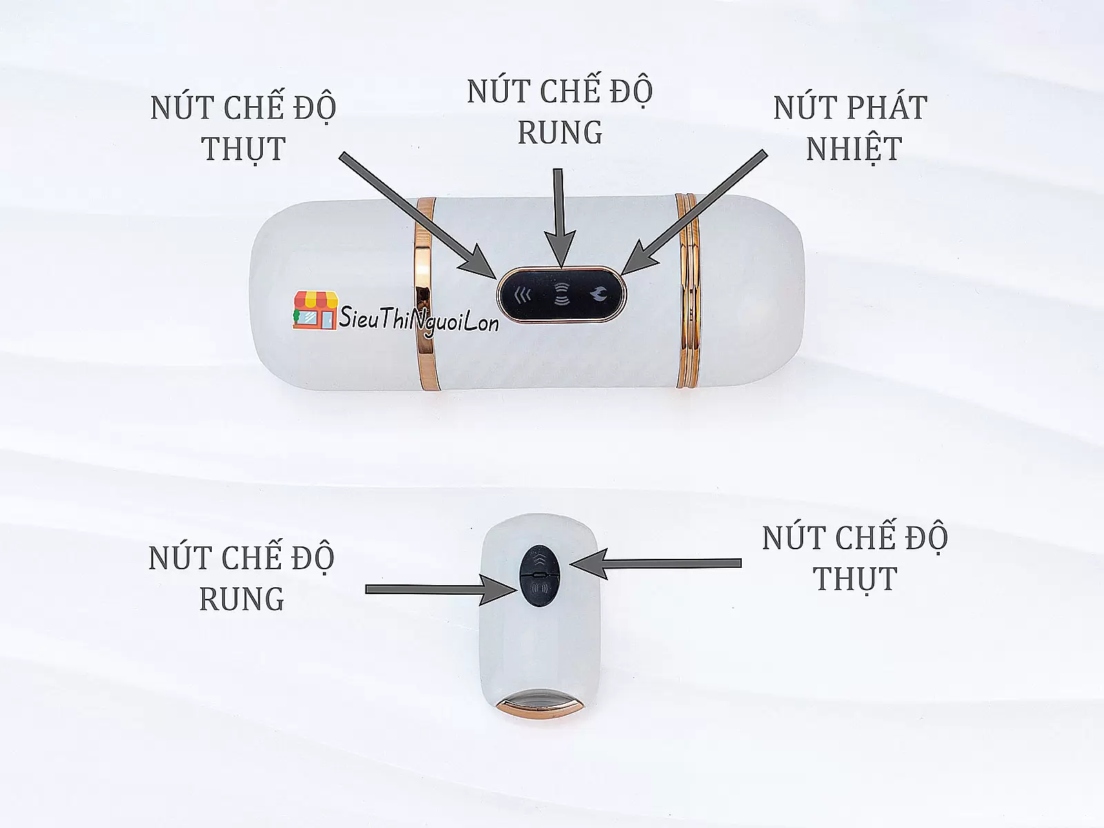Dương vật giả Cyclone Fire có đế rung thụt remote điều khiển