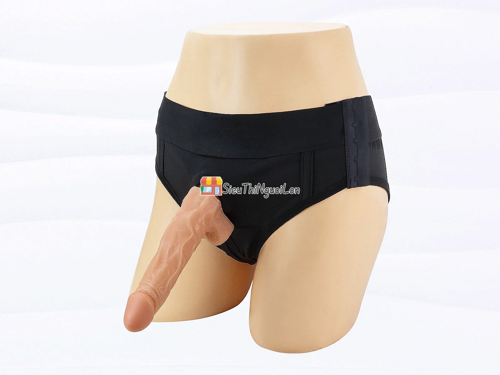 Dương vật giả dây đeo rỗng ruột không rung thanh lý mới 100%