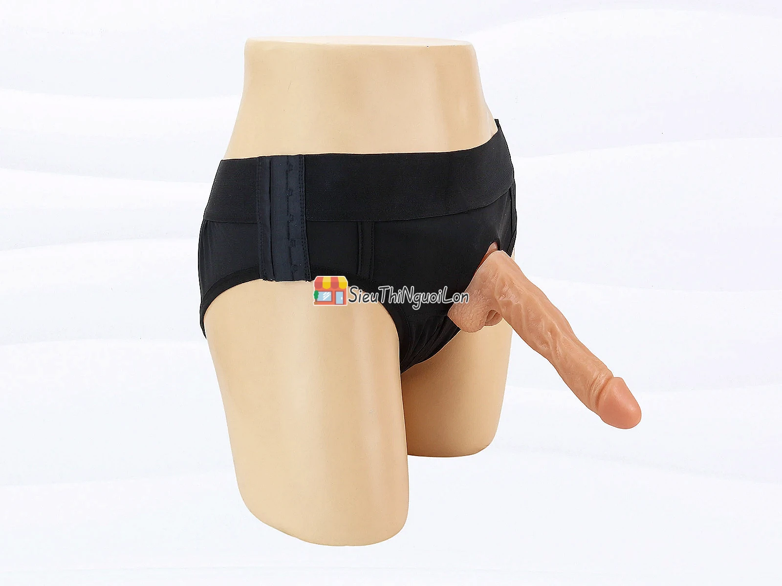 Dương vật giả dây đeo rỗng ruột không rung thanh lý mới 100%