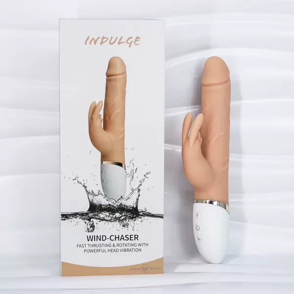 Dương vật giả đa năng Indulge Wind-Chaser rung thụt ngoáy nhiều khoái cảm