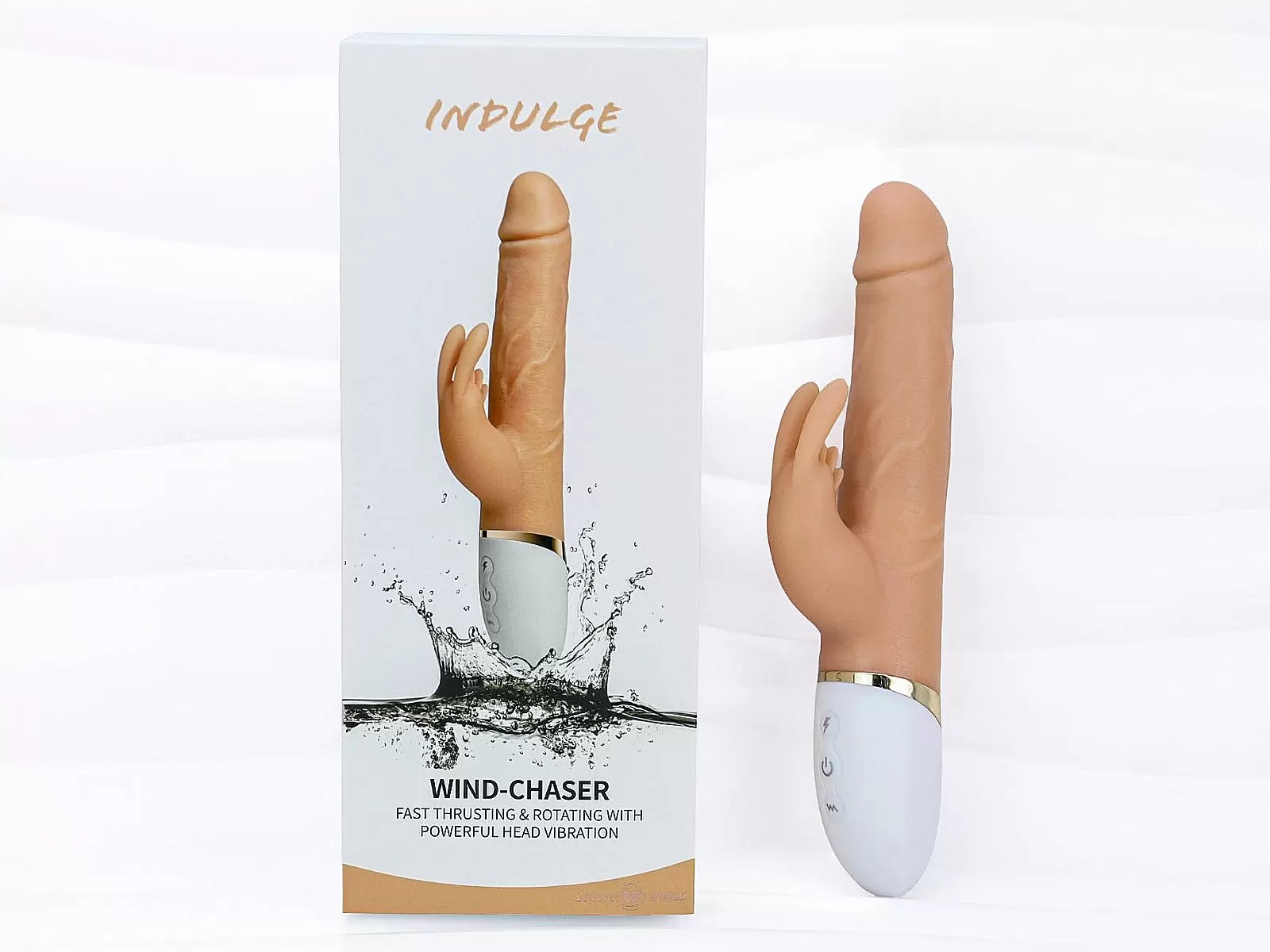 Cu giả Indulge Wind-Chaser – rung thụt xoay đa năng