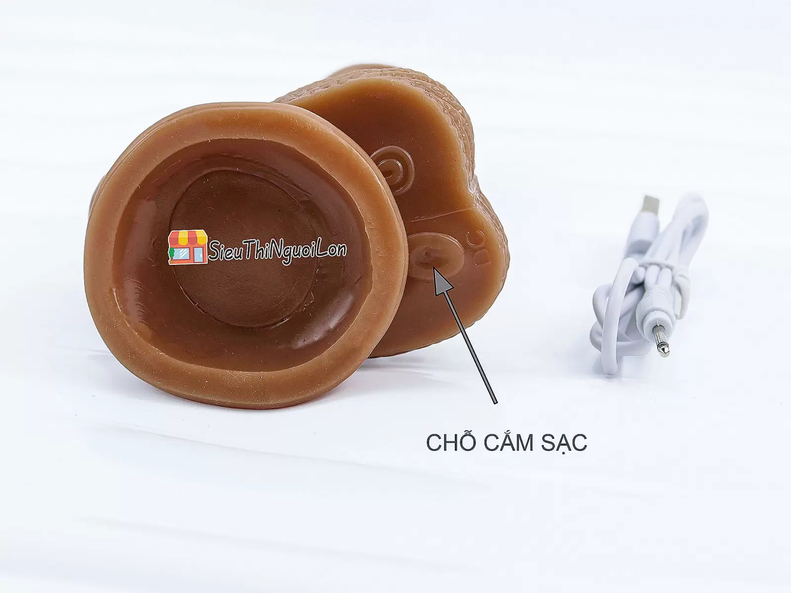 Dương vật giả 2 đầu rung - thụt - ngoáy điều khiển từ xa