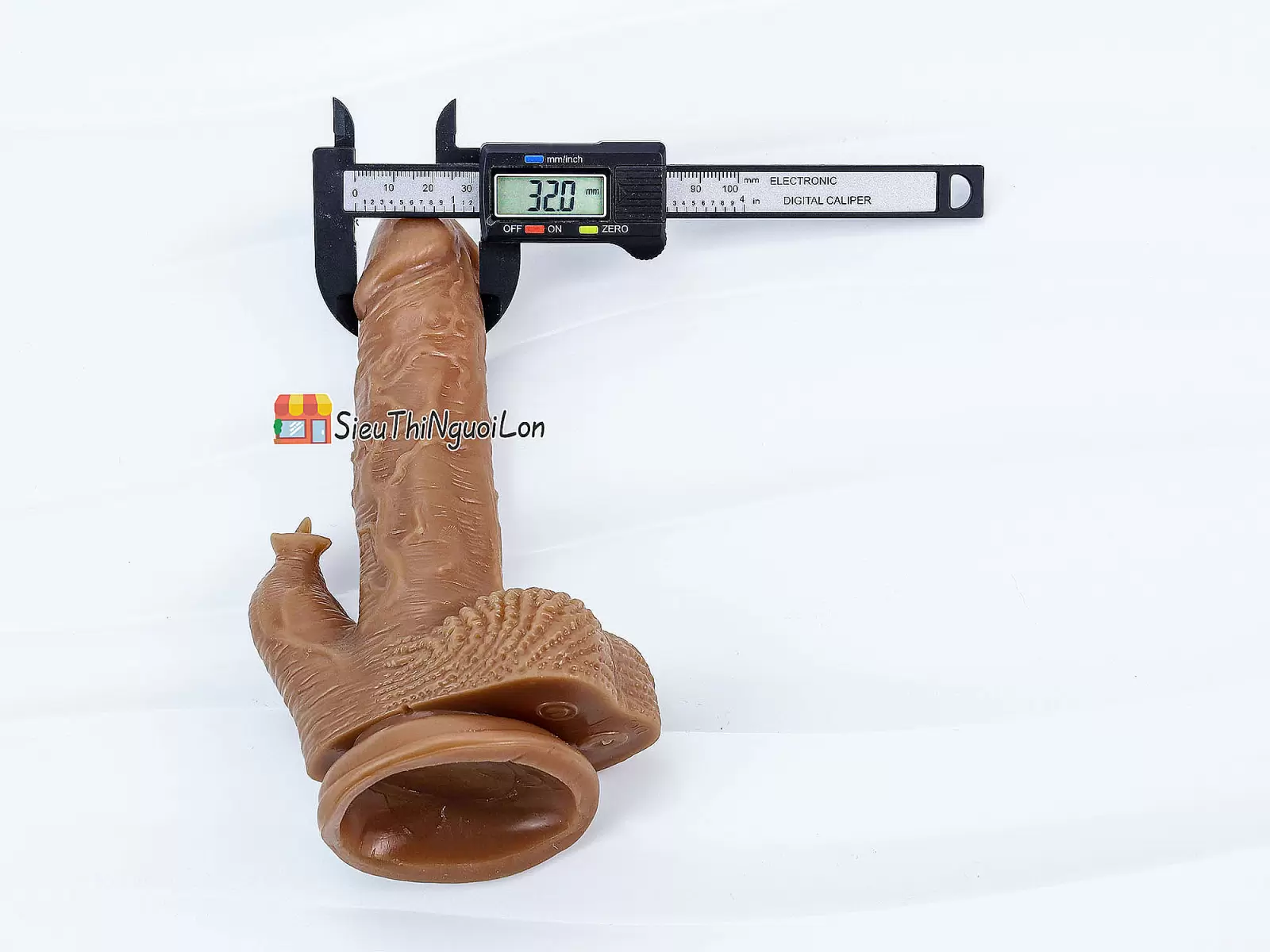 Dương vật giả 2 đầu rung - thụt - ngoáy điều khiển từ xa