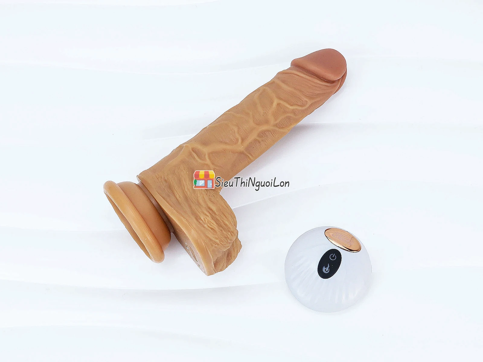 Cu giả có đế YEAIN Devil – rung ngoáy, phát nhiệt, có remote